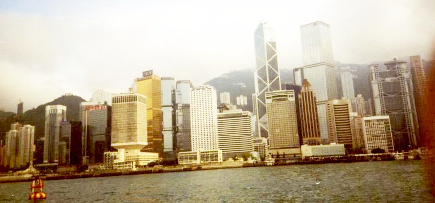 Victoria Harbor in May 2001